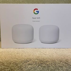 Google Nest Wifi Router and point